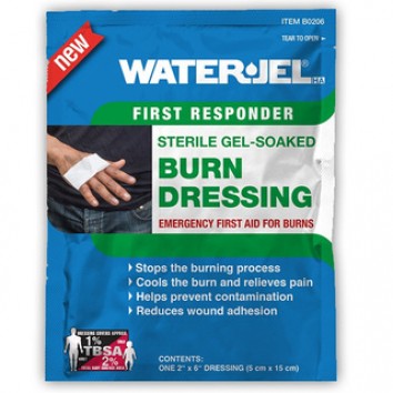 WATER GEL BURN DRESSING 2" X 6" ( 05 X 15 CM ) USA